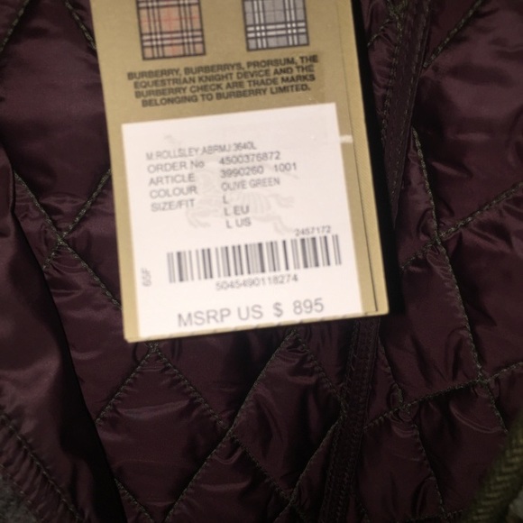 Burberry Brit Rollsley Camo quilted Jacket Coat - Picture 3 of 4